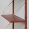 Mid-Century Danish Teak Hanging Wall Unit in the Style of Cadovius, 1960s by Poul Cadovius, Image 4