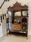 Large Antique Victorian Mahogany Inlaid Satinwood Display Cabinet, 1880, Image 3