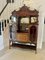 Large Antique Victorian Mahogany Inlaid Satinwood Display Cabinet, 1880, Image 1