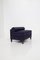 Small Italian Purple Satin Sofa with Roll Cushion, 1959 8