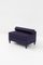 Small Italian Purple Satin Sofa with Roll Cushion, 1959 1