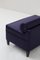Small Italian Purple Satin Sofa with Roll Cushion, 1959 7