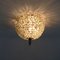 Vintage Beads Glass Ceiling Lamps, 1980s, Set of 2, Image 2