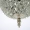 Vintage Beads Glass Ceiling Lamps, 1980s, Set of 2, Image 5