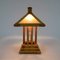 Lámparas de mesa vintage de bambú, años 60. Juego de 2, Imagen 2