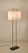 Mid-Century Floor Lamp with Base in Black Marble and Chromed Metal Structure 6