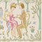 Piastrella Lovers in ceramica di Raymond Peynet per Rosenthal, anni '50, Immagine 2
