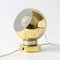 Lámpara de mesa Golden Globe magnética de Reggiani, años 70, Imagen 1