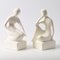 Mid-Century Figural Bookends from Royal Delft, 1970s, Set of 2 2
