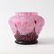 Purple and Pink Spatter Glass Vase from Anton Ruckl, 1920s, Image 1