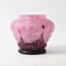 Vaso in vetro viola e rosa di Anton Ruckl, anni '20, Immagine 1