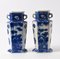 Vases Antiques en Porcelaine Bleue et Blanche, Japon, Set de 2, Set de 2 1