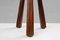 Rustic Wooden Stool with Handle, 1920s, Image 7