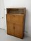 Vintage Oak Bureau Cabinet with Glazed Book Shelf from Minty of Oxford, Set of 2 1