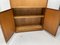 Vintage Oak Bureau Cabinet with Glazed Book Shelf from Minty of Oxford, Set of 2 8