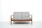 Teak Two-Seater Sofa by Arne Vodder for France & Son 1