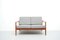 Teak Two-Seater Sofa by Arne Vodder for France & Son, Image 1