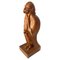 French Wooden Sculpture in Oak, 1950, Image 1