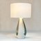 French Sculptural Table Lamp in Ceramic, 1950s 8