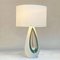 French Sculptural Table Lamp in Ceramic, 1950s 2
