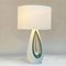 French Sculptural Table Lamp in Ceramic, 1950s, Image 2