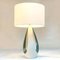 French Sculptural Table Lamp in Ceramic, 1950s 4