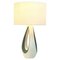 French Sculptural Table Lamp in Ceramic, 1950s, Image 1