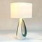 French Sculptural Table Lamp in Ceramic, 1950s 6