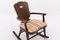 Mid-Century Scandinavian Rocking Chair 8