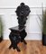 Italian Carved Wood Coat of Arms Chair, 1960s, Image 3