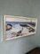 Boats at the Jetty, anni '50, dipinto a olio, con cornice, Immagine 3