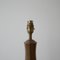 English Brass and Faux Bamboo Table Lamp 6