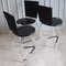 Terna Chairs by Gaspare Cairoli for Seccose, 1980s, Set of 3 15