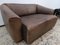 DS 47 2-Seater Sofa in Brown Leather from de Sede, 1970s 9