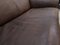 Sofá de dos plazas DS 47 de cuero marrón de de Sede, años 70, Imagen 6