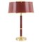 Red Lacquered Model 8423 Table Lamp by Borens, Sweden, 1970s, Image 1