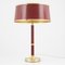 Red Lacquered Model 8423 Table Lamp by Borens, Sweden, 1970s 7