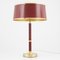 Red Lacquered Model 8423 Table Lamp by Borens, Sweden, 1970s, Image 7