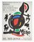 Joan Miro, Galleria Il Milione: Präsentation der Bände von Juan Perucho, 1969, Lithographie, gerahmt 1