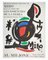 Joan Miro, Galleria Il Milione: Presentación de los volúmenes de Juan Perucho, 1969, Litografía, Enmarcado, Imagen 1