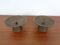 Brutalist Bronze Candleholders, 1960s, Set of 2 7