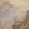Charles Sim Mottram, Rocky Cliff, Cornish Seascape, 1885, huile sur toile, encadré 4