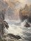 Charles Sim Mottram, Rocky Cliff, Cornish Seascape, 1885, Öl auf Leinwand, gerahmt 2