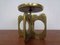 Brutalist Bronze Candle Holder, 1960s, Image 2