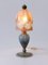 Vintage Art Glass Table Lamp by Vera Walther, Germany, 1980s, Image 6