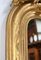 Espejo Louis Philippe de madera dorada de mediados del siglo XIX, Imagen 12
