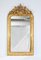 Specchio Luigi Filippo della metà del XIX secolo in legno dorato, Immagine 1