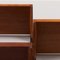 Danish Two-Bay Wall Unit in Teak with Secretary by Kai Kristiansen for Fm Mobler, 1960s, Image 16