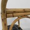 Carrito de servicio de bambú con ruedas, años 50, Imagen 9