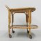 Bamboo Serving Trolley on Castors, 1950s, Image 17